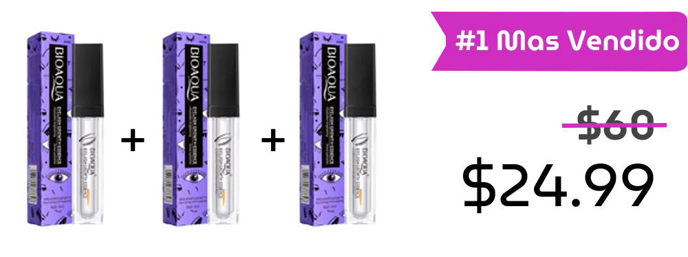<strong>3 Serums</strong> para pestañas originales